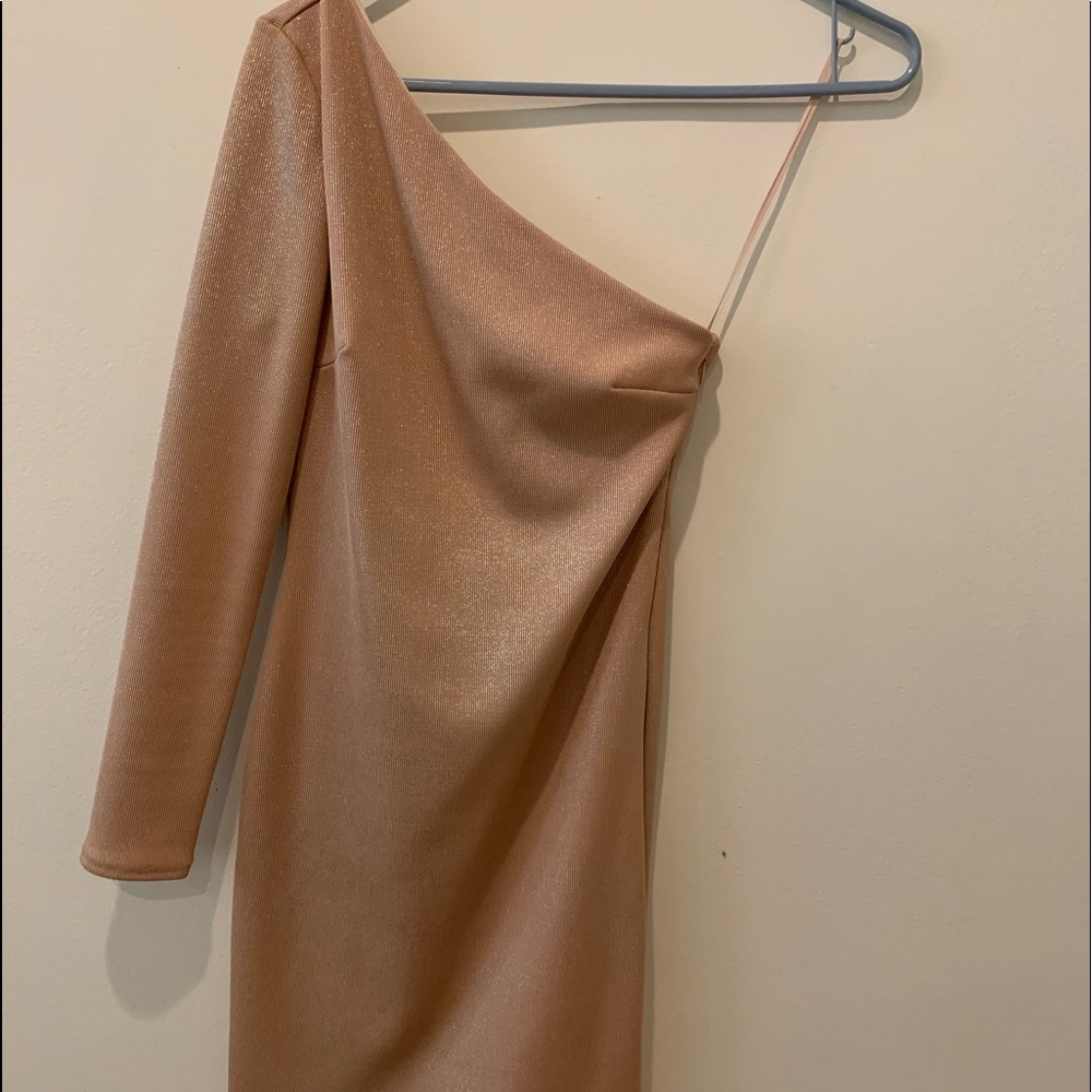 Topshop Off the Shoulder Dress